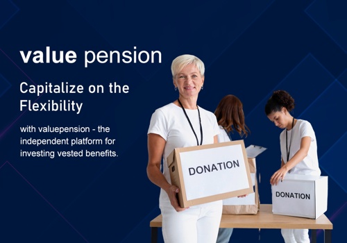 Public Relations Package Example: valuepension.ch: Solution for pension funds