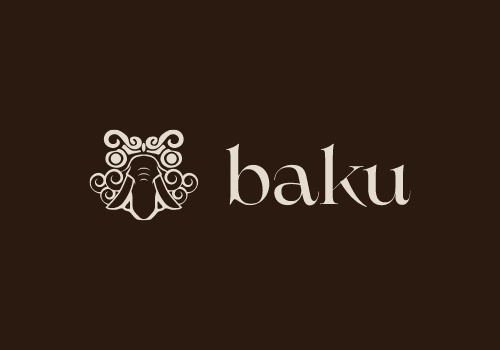 Logo Package Example: Baku Visual Identity & Website Design
