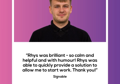 IT Managed Services Package Example: Calm, helpful and humourous