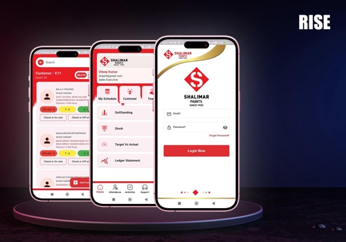 Mobile App Development Package Example: RISE : Mobile App for Shalimar Paints
