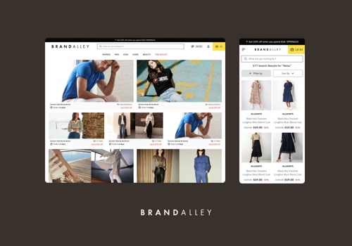 UX/UI Design Package Example: Reimagining Fashion Commerce with Speed and Scale