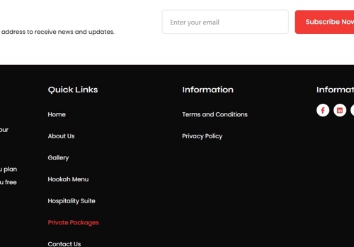 Web Design Package Example: Smokin Wheels Mobile Hookah & Event Experience Web