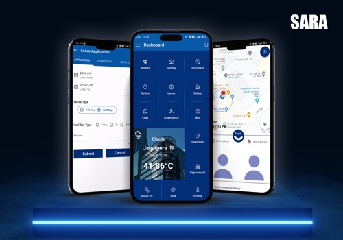 Mobile App Development Package Example: Sara The Vision: Management Mobile App