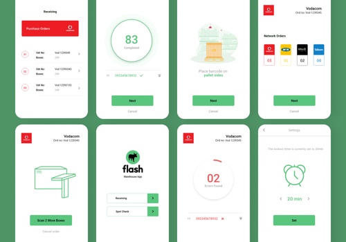 Mobile App Development Package Example: Flash - Infantry management