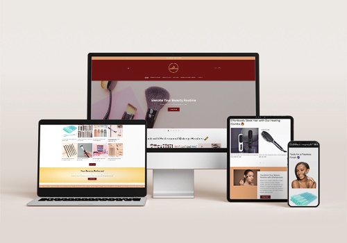 Web Development Package Example: Cherluscious Shopify store