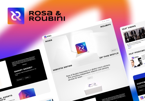 Web Design Package Example: Rosa & Roubini