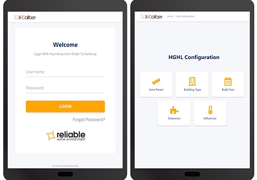 Mobile App Development Package Example: xCaliber HVAC Service