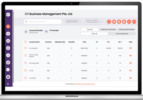 Web Development Package Example: Invoice Management System