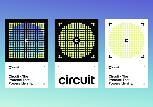 Product Design Package Example: Circuit, web3 AI brand, product and pitch