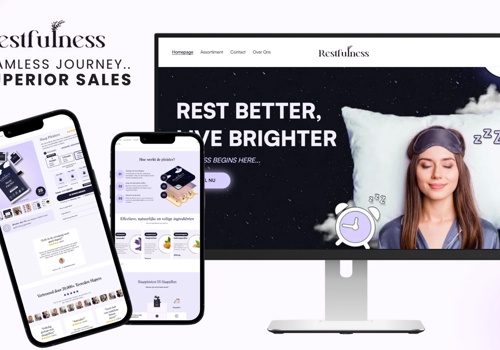 E-Commerce Development Package Example: Restfullness PDP CRO