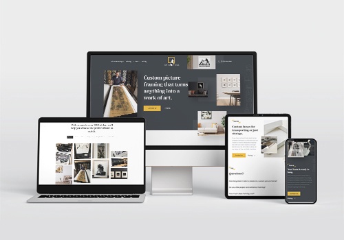 Web Development Package Example: Art Poster Web Development