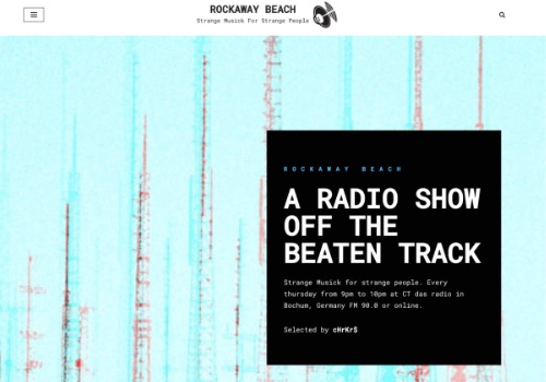 Web Design Package Example: Branding & Website for an Independent Radio Show