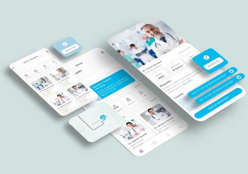 Web Design Package Example: UI/UX design Appointment Booking App