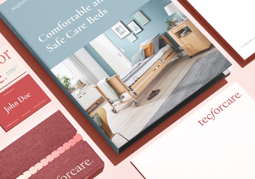 Logo Package Example: Tecforcare Medical Beds Branding