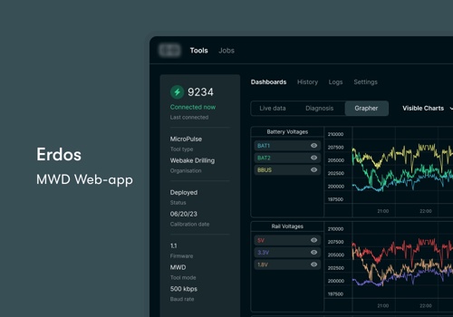 UX/UI Design Package Example: Web-based hub of tools