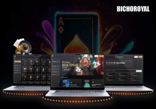 Web Design Package Example: Bicho Royal: Gaming Platform
