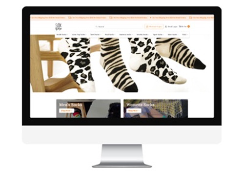 Search Engine Optimization Package Example: Digital Marketing Services for Socks Retailer