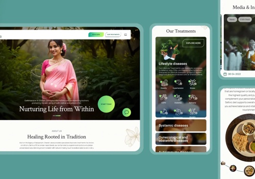Custom Software Development Package Example: Shatam Jeeva: UX Transformation & Development