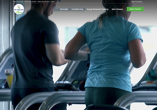 Web Design Package Example: Website Design and SEO for Local Gym in Omagh