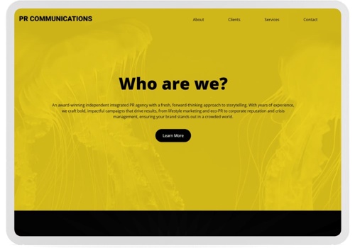 Translation Package Example: Case Study: PR Communications