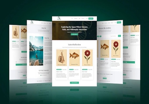 Web Design Package Example: Personal Reflection Blog – Faith & Philosophy