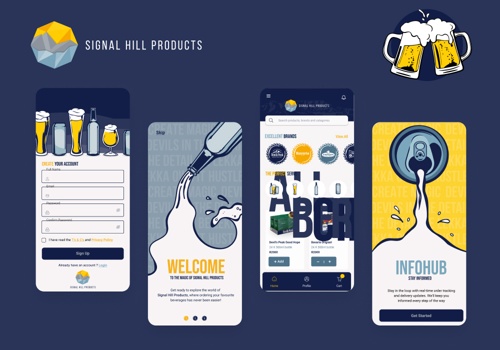 UX/UI Design Package Example: SignalXpress