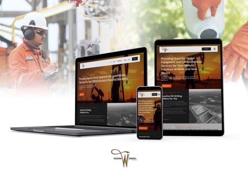 Web Design Package Example: Oilfield Services Website – WordPress