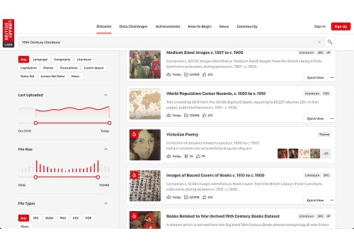 Digital Strategy Package Example: British Library - Labs