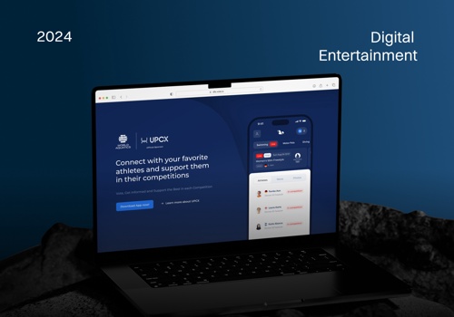 UX/UI Design Package Example: DFE Blockchain Fan Voting Mobile Application
