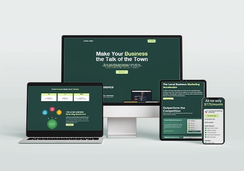 Web Design Package Example: Cornelia Creative Framer Web Development