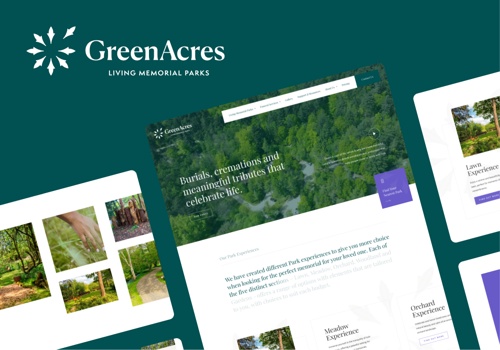 Web Design Package Example: GreenAcres Group