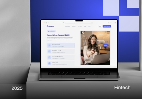 Branding Package Example: Volante Blockchain & AI Financial Platform