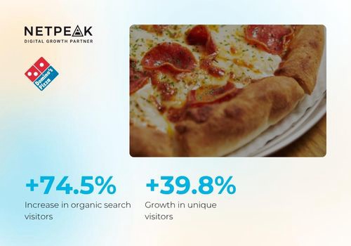 Search Engine Optimization Package Example: Domino’s: Non-Branded SEO Growth in Delivery