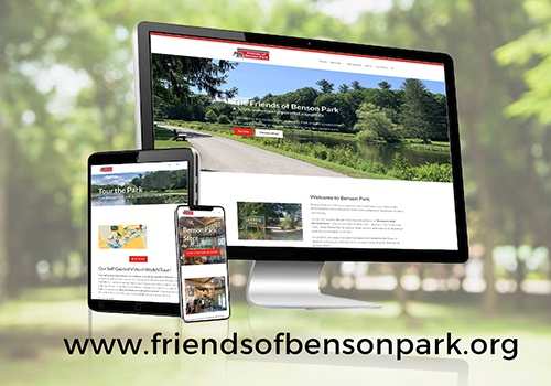 Web Design Package Example: Website honoring the history of Benson Animal Farm