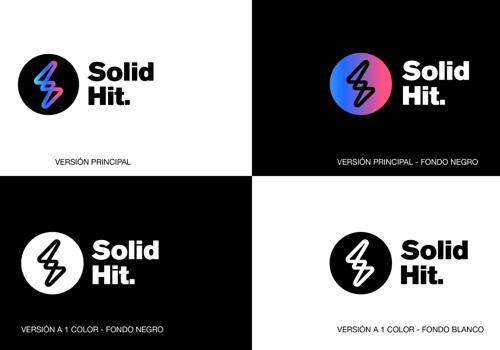 Branding Package Example: Solid Hit | Branding & Web