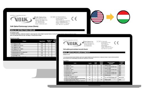 Translation Package Example: Case Study: Volk Optical