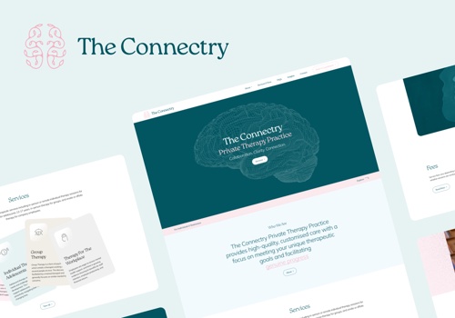 Web Design Package Example: The Connectry Private Therapy Practice