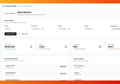 Custom Software Development Package Example: SME Business Management System for ModernPacks