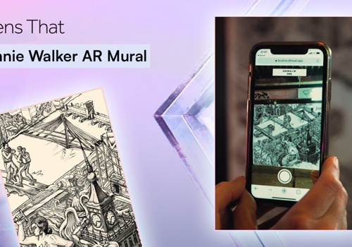 AR/VR Development Package Example: Johnnie Walker's interactive AR mural