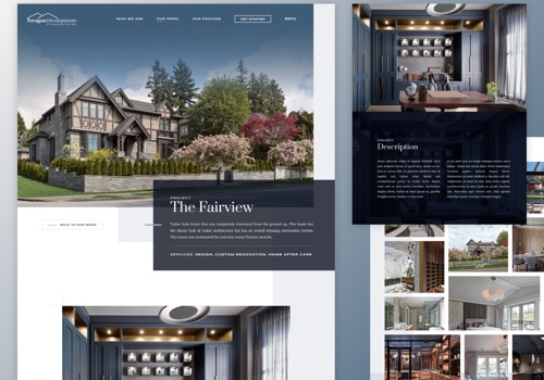 UX/UI Design Package Example: Teragon