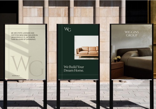 Branding Package Example: Wiggins Group Construction Branding & Website