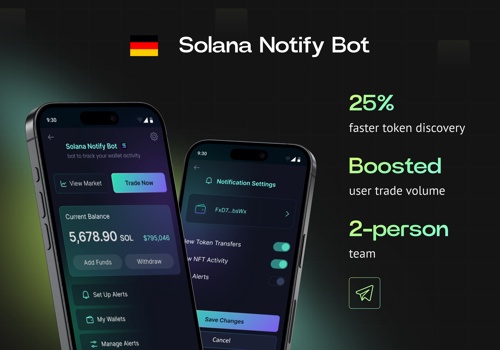 Blockchain Package Example: Solana Notify Bot