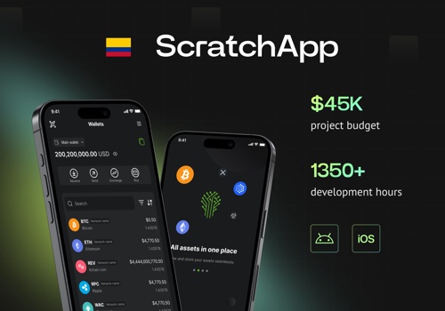 Blockchain Package Example: Mobile Crypto Wallet Development