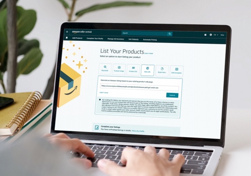Web Design Package Example: Reimagining Amazon’s Global Seller Experience