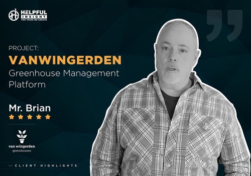 Web Development Package Example: Vanwingarden - Greenhouse Management Platform