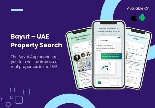UX/UI Design Package Example: Bayut – UAE Property Search