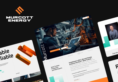 Web Design Package Example: Murcott Energy