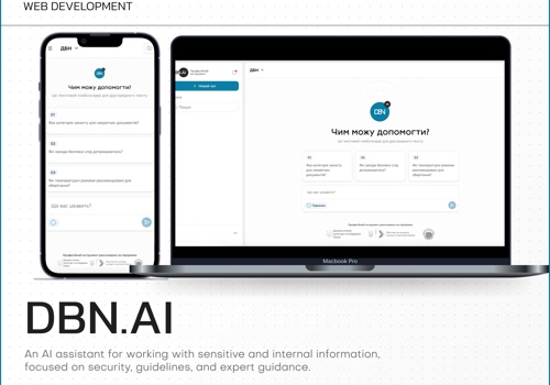 Mobile & App Marketing Package Example: DBN Ai