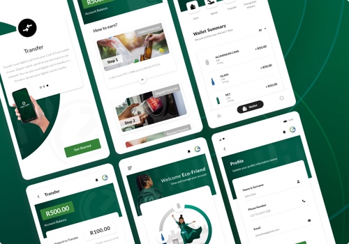 UX/UI Design Package Example: Cash4Trash