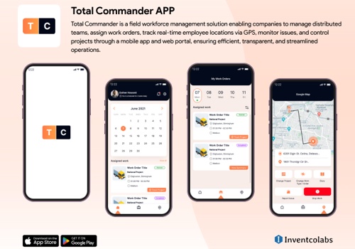 Mobile App Development Package Example: Total Commander App